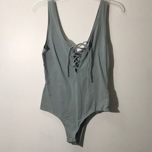 Grayish Teal bodysuit